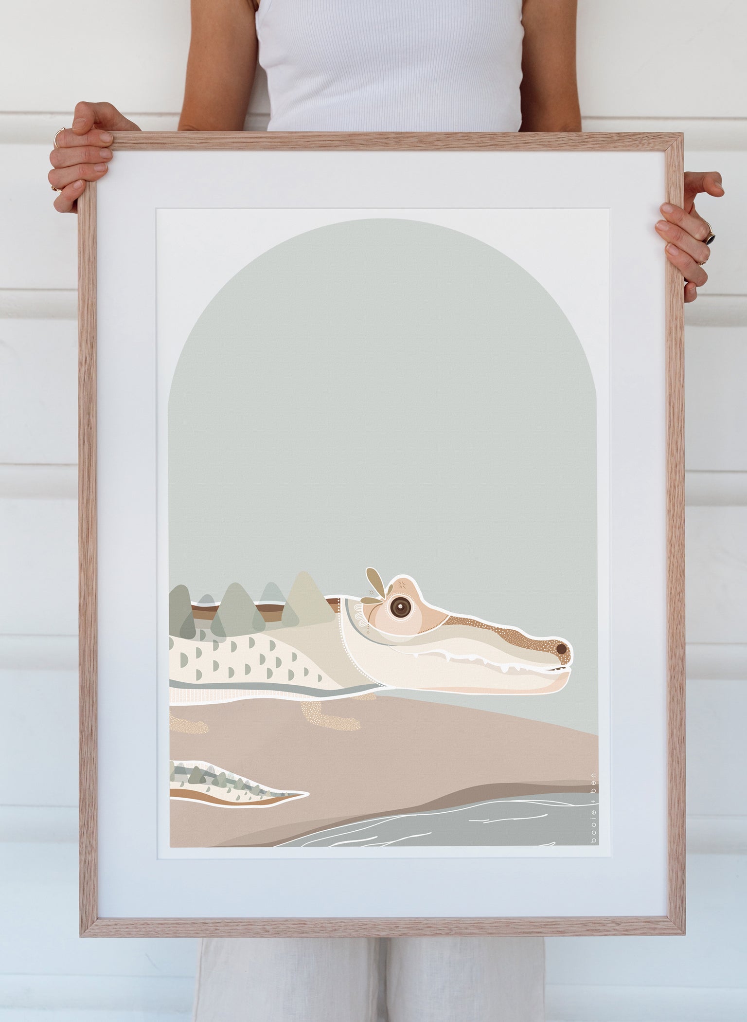 CROCODILE ARTWORK